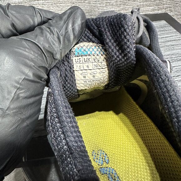 Hoka One One Womens Hupana 2 Black Blue Running Shoes Sneakers Size 7.5 - Picture 11 of 16